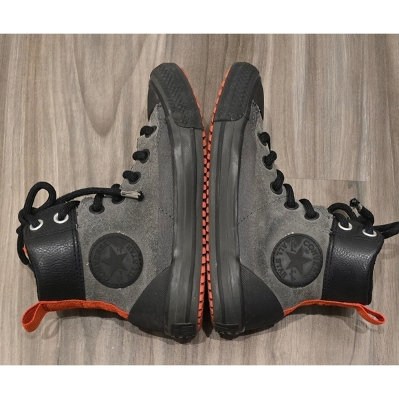 Boys Converse Chuck Taylor All Star Asphalt Leather Boots size 12.5 - Picture 6 of 9